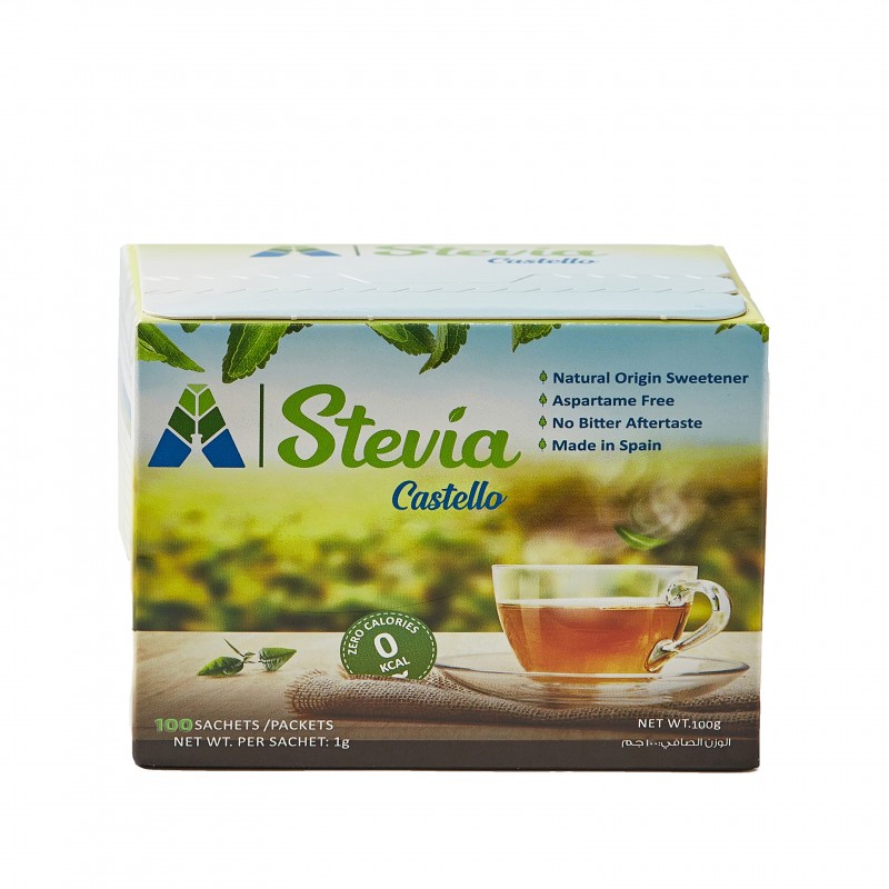 Stevia Castello-  sachets all packs