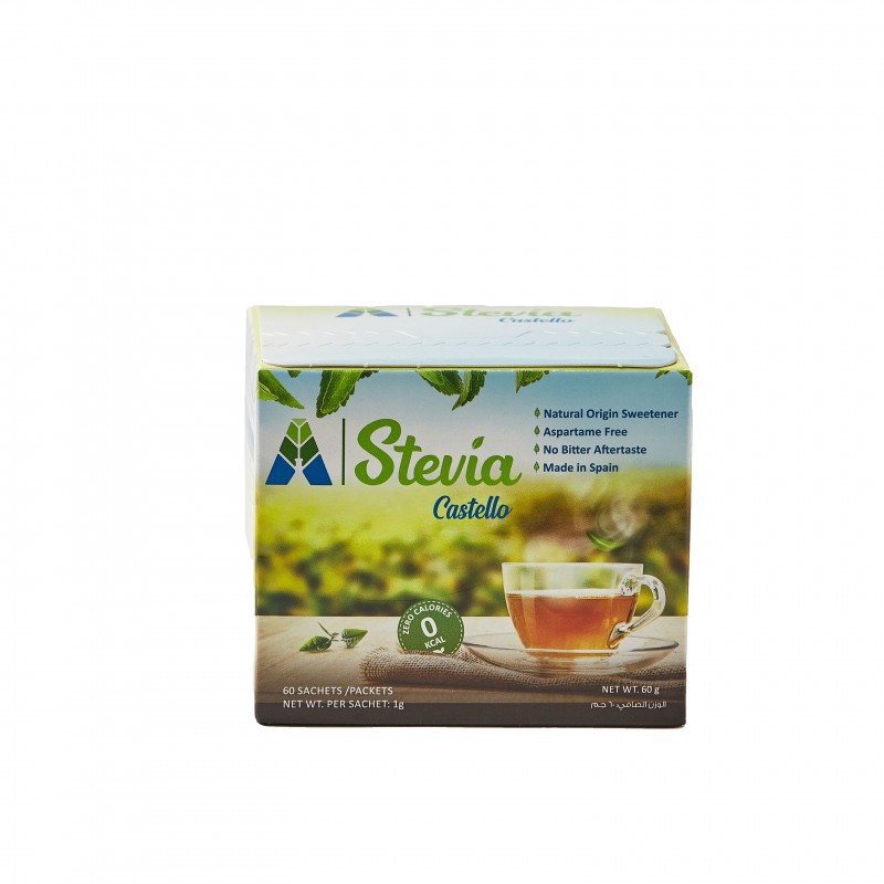 Stevia Castello-  sachets all packs